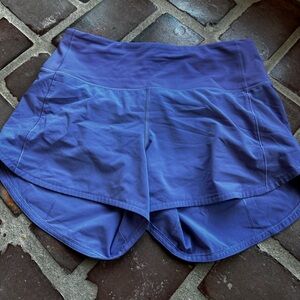 Lululemon Speed Up High Rise Lined Short 4”